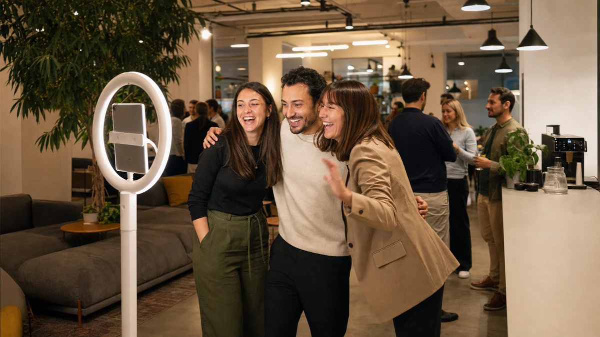 Best Photo Booth for Coworking Spaces